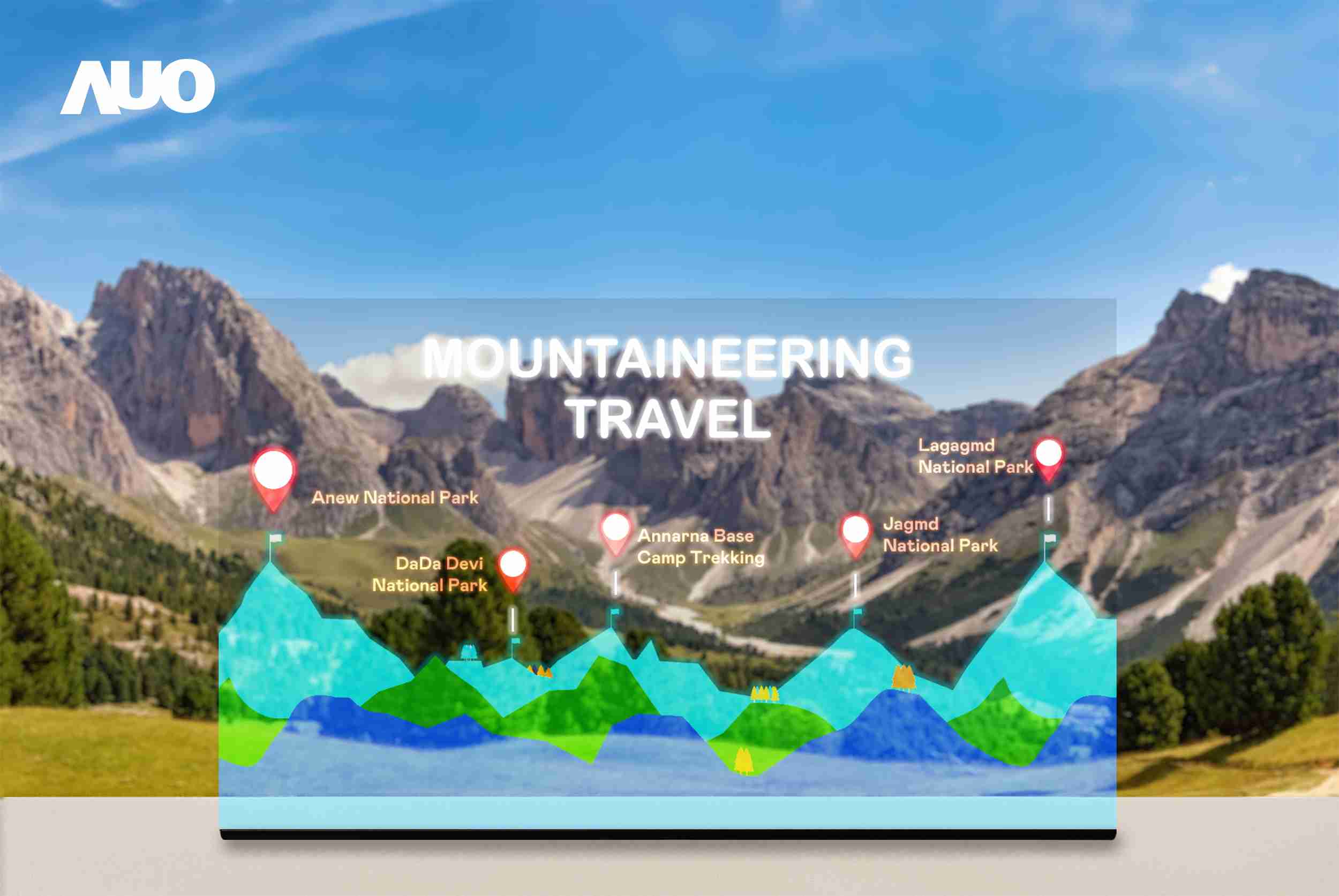 菠菜论坛展示全球单片尺寸最大(*)42吋透明Micro LED显示器拼接而成的〝64吋透明Micro LED显示器〞，，，具备高透明度、、、1,000 nits高亮度、、、广色域、、采用三边无边框的无缝拼接等多重特色，，，，呈现超高清、、、、细腻画质而不遮挡后方视觉，，满足层峰需求，，可广泛运用于零售、、、艺术展览或商业空间等场域