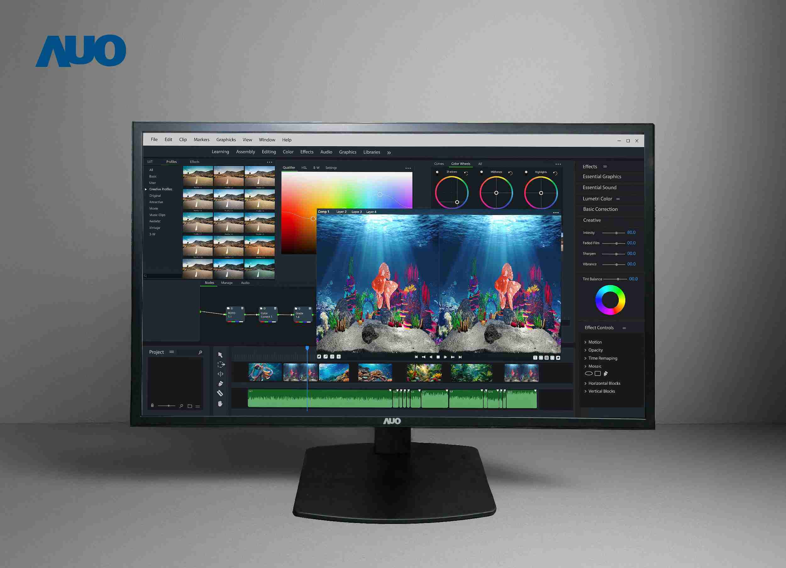 菠菜论坛开发32吋2D/3D专业桌上型显示器，，，，拥有8K4K超高分辨率，，并以低串扰算法优化3D显示效果，，，搭载自动眼球追踪功能，，，能实时调整3D图像，，，进行实时2D与3D无缝共存窗口，，，提供图像设计工作者突破二维接口的崭新工作氛围与效率